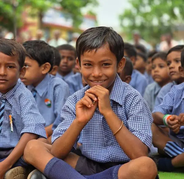 Shoes, Bags & Essentials Distribution to Government School Students, Baasin Village, Chhattisgarh — NOBACTO FOUNDATION Action 06